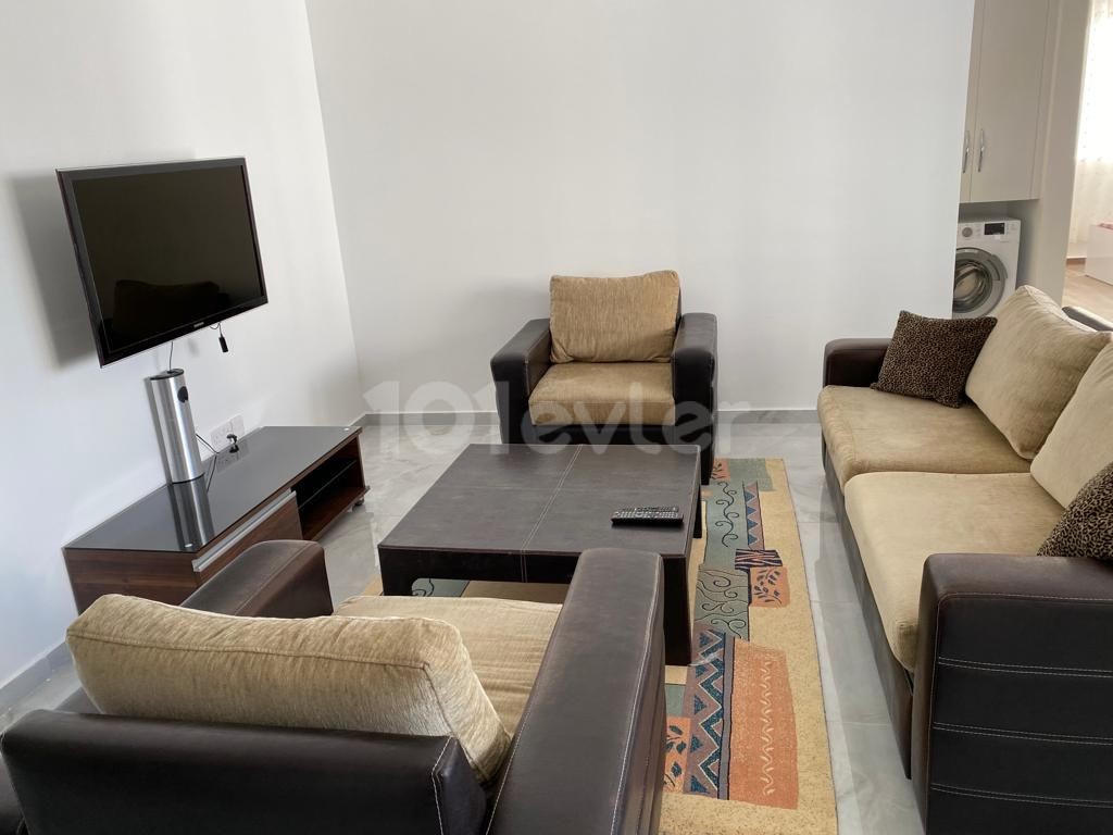 2 + 1 FULLY FURNISHED RENTAL APARTMENT IN GÖNYELI WITH AN ANNUAL ADVANCE PAYMENT OF 370 POUNDS STERLING ** 