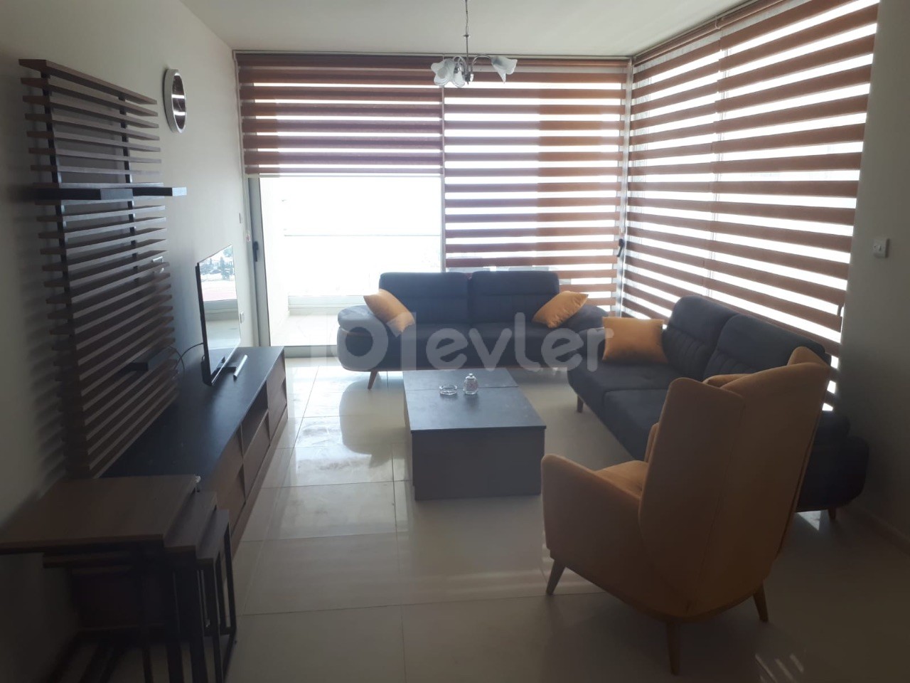 1+ 1 apartment with sea view for rent in iskele bogaz lemar arkasi ** 