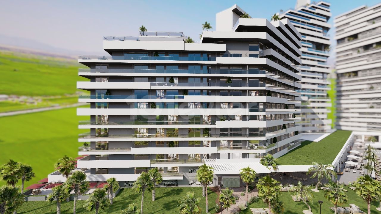 3+1 Flat For Sale In Querencia Complex In Iskele Long Beach