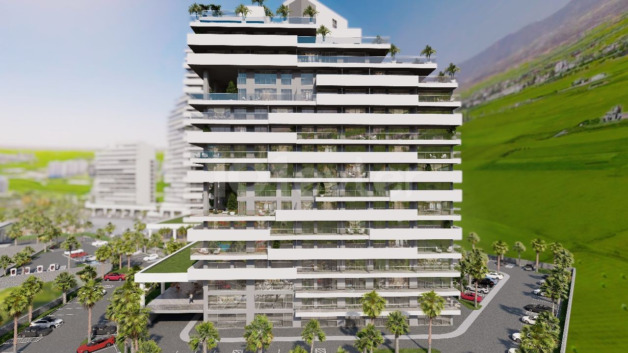3+1 Flat For Sale In Querencia Complex In Iskele Long Beach