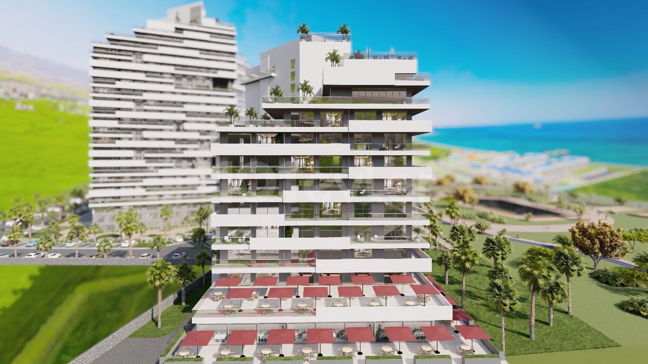 İskele Long Beach'de, Querencia Sitesinde Satılık 2+1 Daire