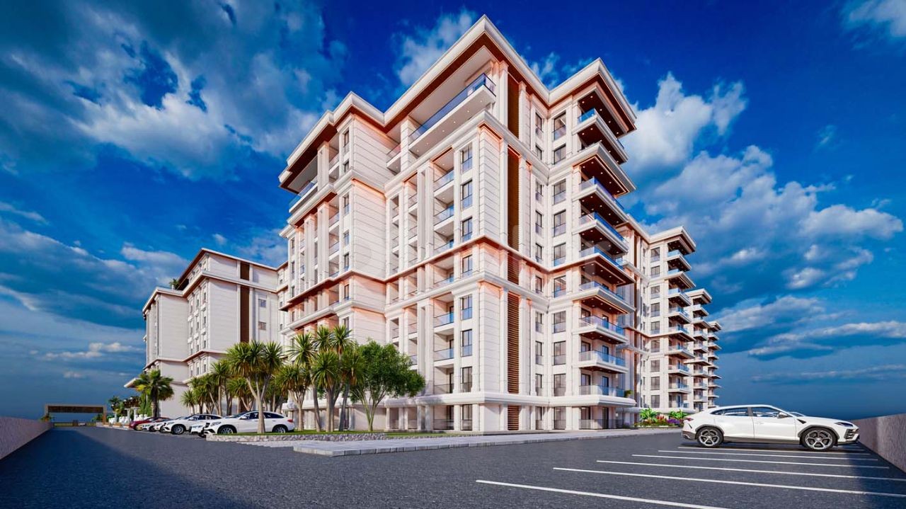 Iskele LongBeach Havuzlu Site İçerisinde 2+1 Daire 84 ay faizsiz taksitle