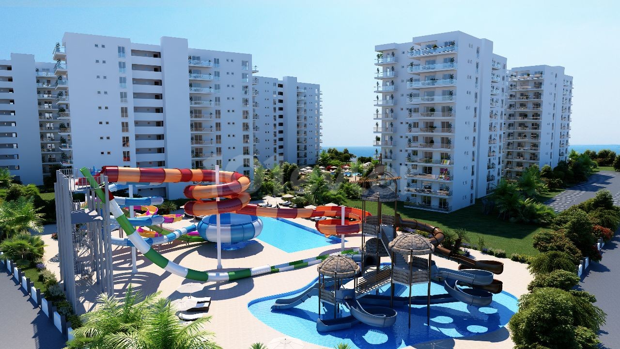 3+1 Penthouse At Caesar Blue In Iskele Bogaz, 200 Meters From The Sea, In 48 Monthly Interest-Free Installments. 6%Cashback