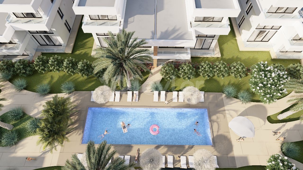 3+1 Penthouse At Caesar Blue In Iskele Bogaz, 200 Meters From The Sea, In 48 Monthly Interest-Free Installments. 6%Cashback