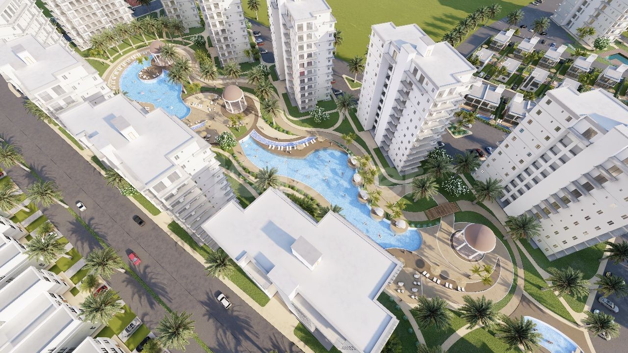 2+1 At Caesar Blue Site In Iskele Bogaz, 200 Meters From The Sea, In 48 Monthly Interest-Free Installments. 6%Cashback