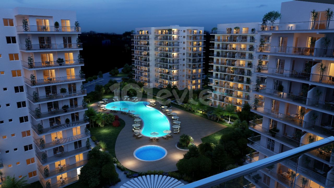 New studio flat for sale in Caesar Blue Complex, Iskele Bogaz