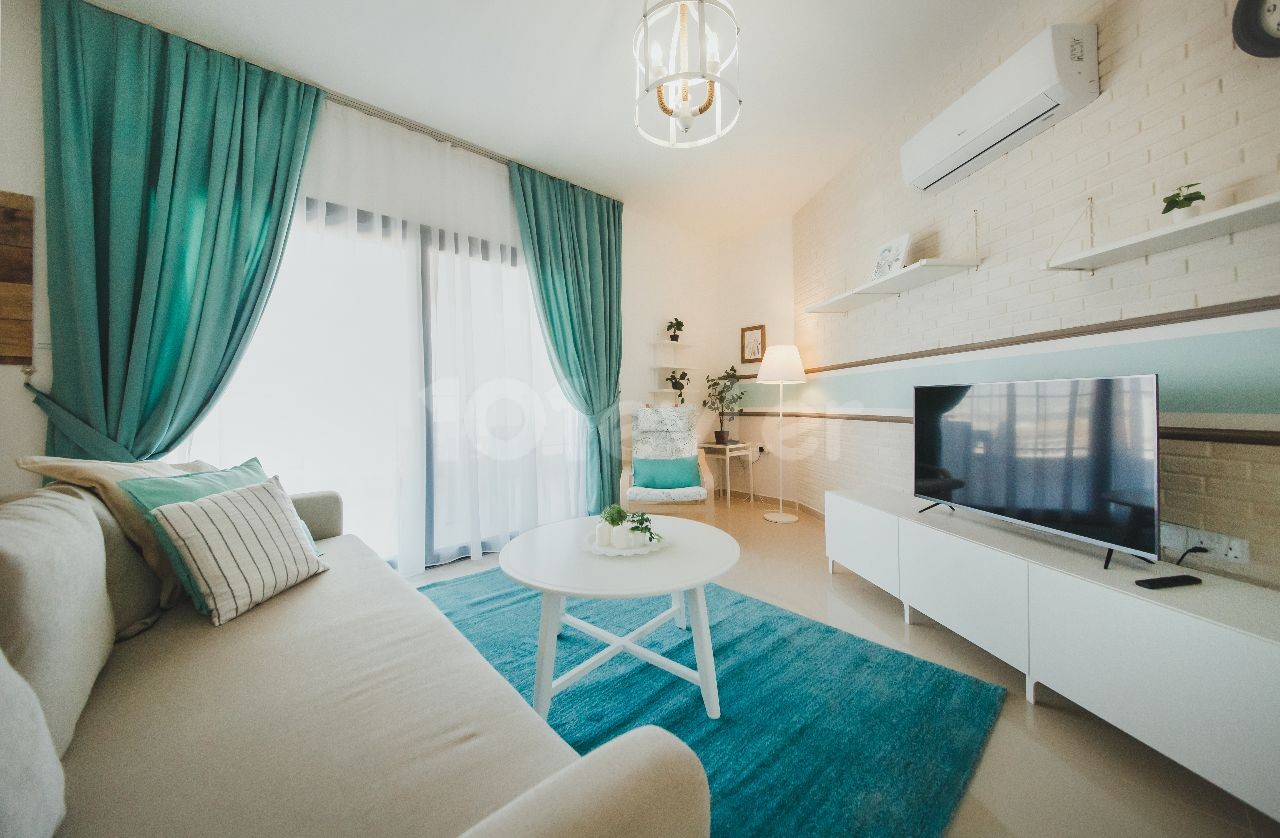 1+1 flat For Sale, 48 month installment, Iskele Long Beach, Caesar Resort