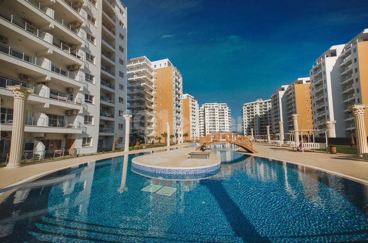 1+1 flat For Sale, 48 month installment, Iskele Long Beach, Caesar Resort