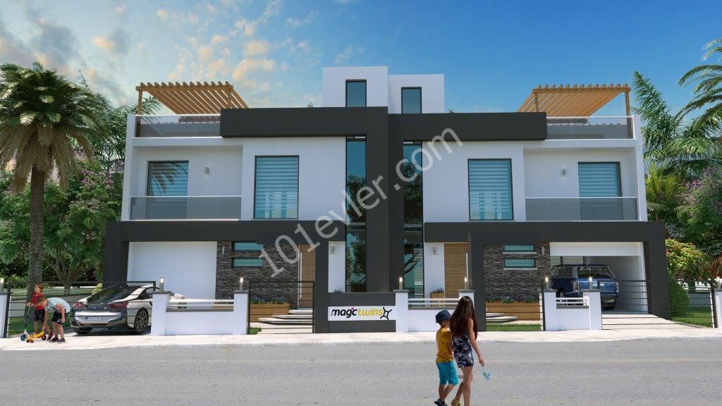 Semi Detached For Sale in Çatalköy, Kyrenia