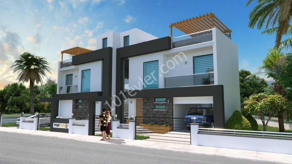 Semi Detached For Sale in Çatalköy, Kyrenia