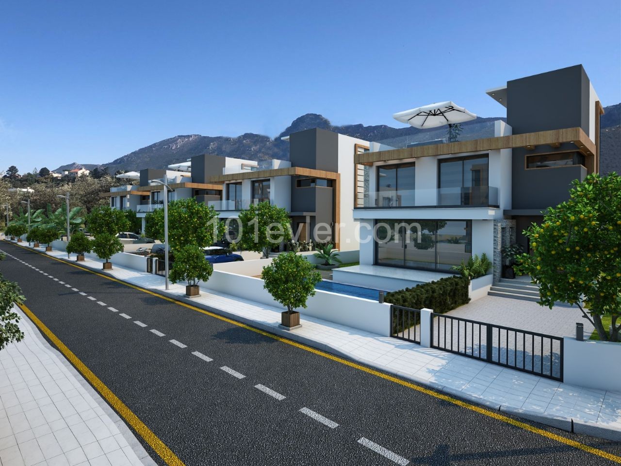 ULTRA LUXURIOUS MODERN 4+1 VILLAS FOR SALE IN ÇATALKÖY! ** 