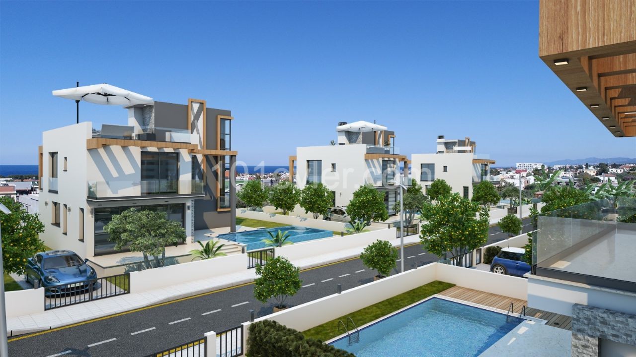 ULTRA LUXURIOUS MODERN 4+1 VILLAS FOR SALE IN ÇATALKÖY! ** 