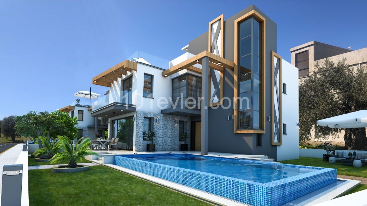 ULTRA LUXURIOUS MODERN 4+1 VILLAS FOR SALE IN ÇATALKÖY! ** 