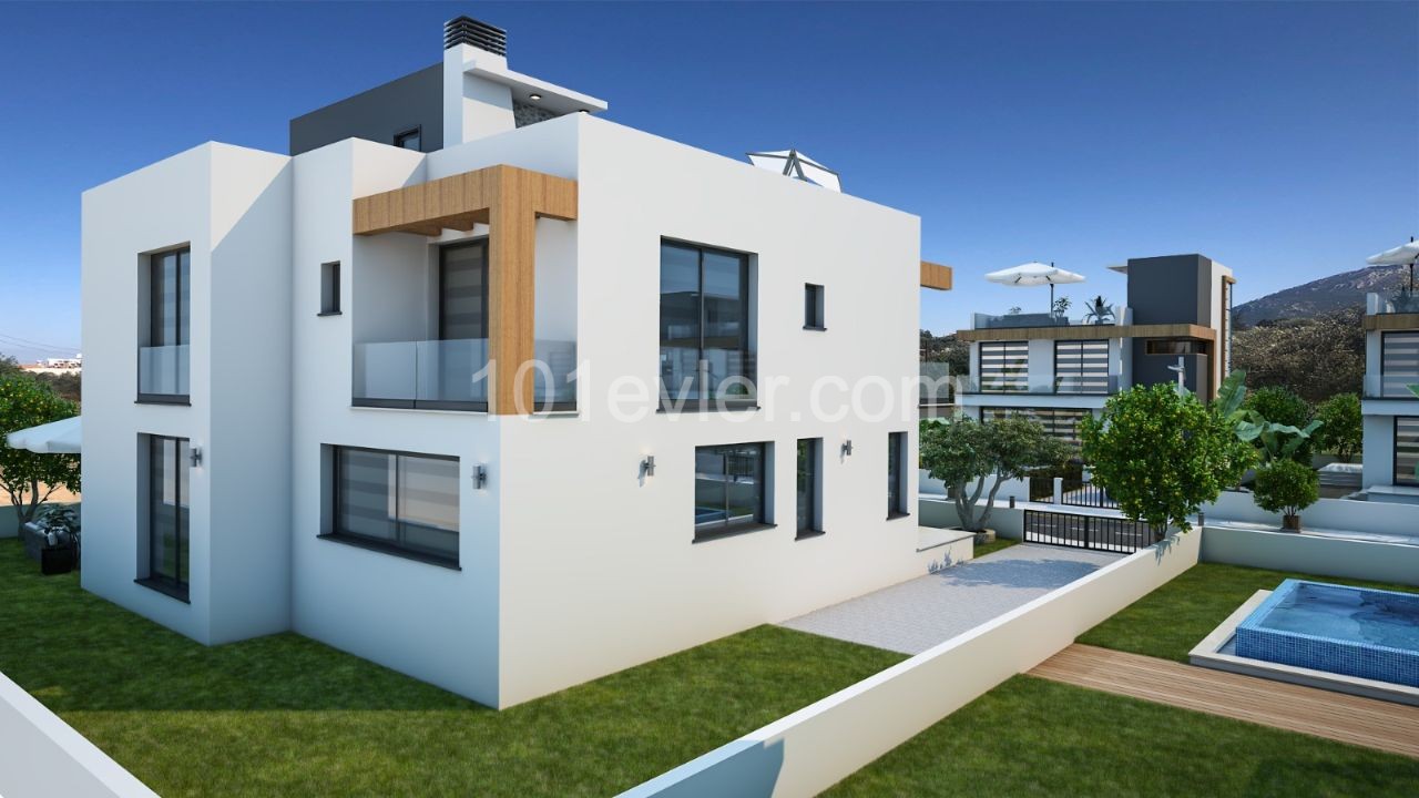 LUXURIOUS MODERN 3+1 VILLAS FOR SALE IN ÇATALKÖY! ** 