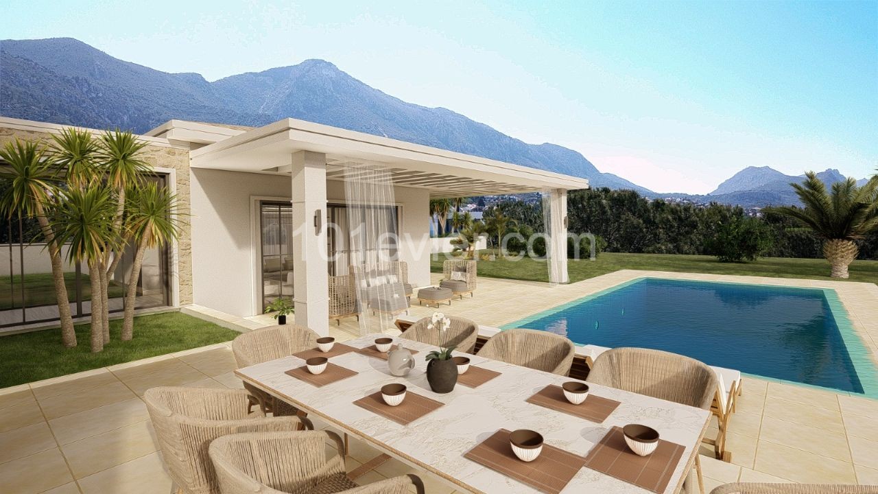 EASY TO REACH 4+1 SPECIAL VILLAS FOR SALE IN BELLAPAIS! ** 