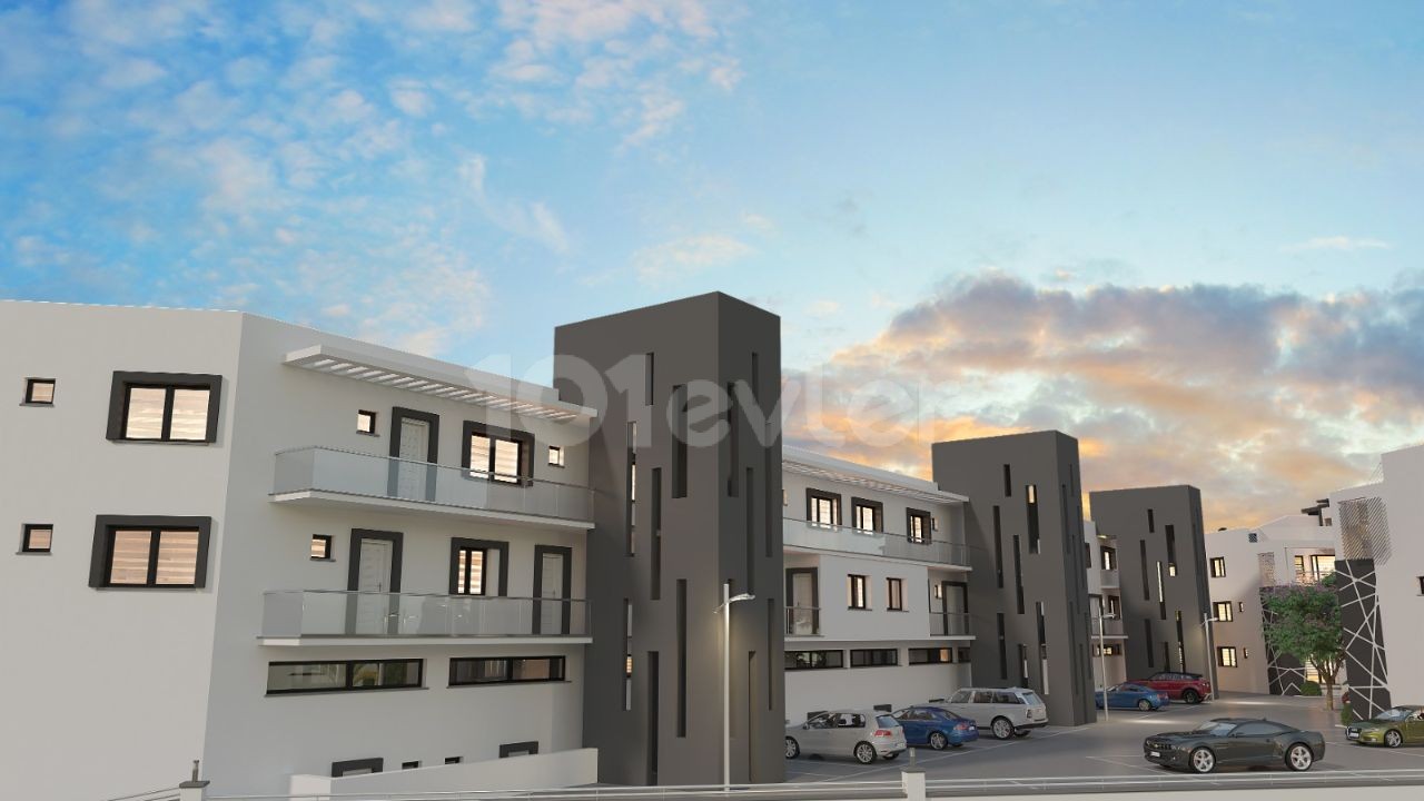 1+1 FLATS FOR SALE FOR LIFE AND COMMERCIAL PURPOSE IN A NEW PROJECT IN KYRENIA ALSANCAK! ** 