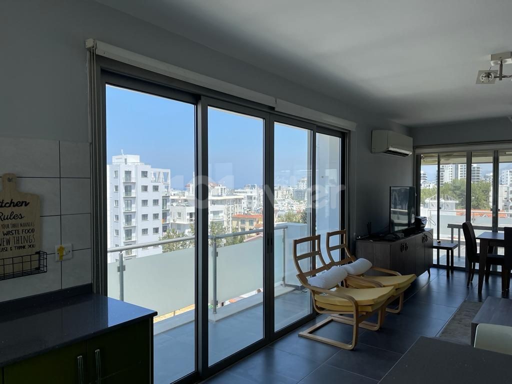 3+1 PENTHOUSE FOR SALE WITH A LARGE TERRACE IN THE CENTER OF KYRENIA ** 