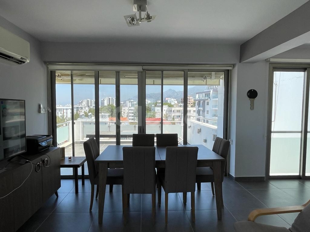 3+1 PENTHOUSE FOR SALE WITH A LARGE TERRACE IN THE CENTER OF KYRENIA ** 