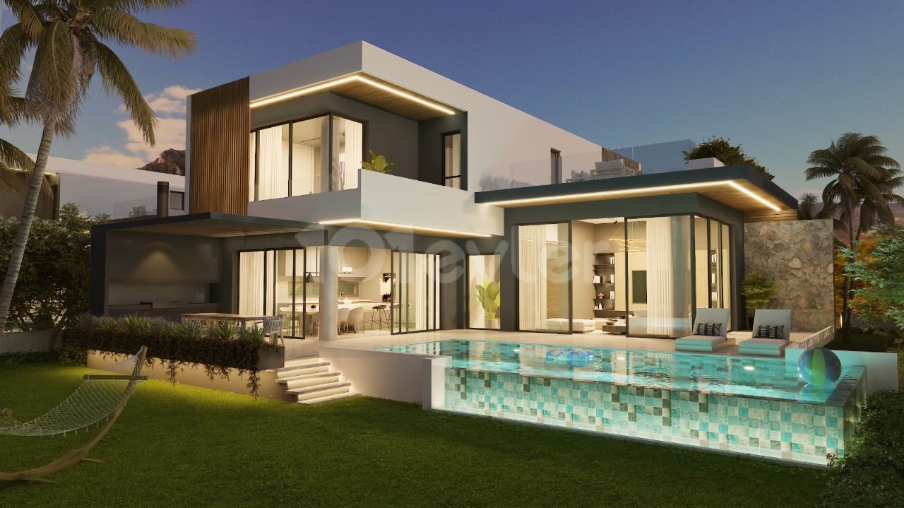 MODERN 4 + 1 VILLAS FOR SALE IN THE RING ROAD EDREMIT AREA! ** 