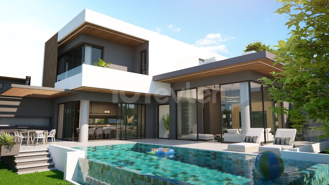 MODERN 4 + 1 VILLAS FOR SALE IN THE RING ROAD EDREMIT AREA! ** 