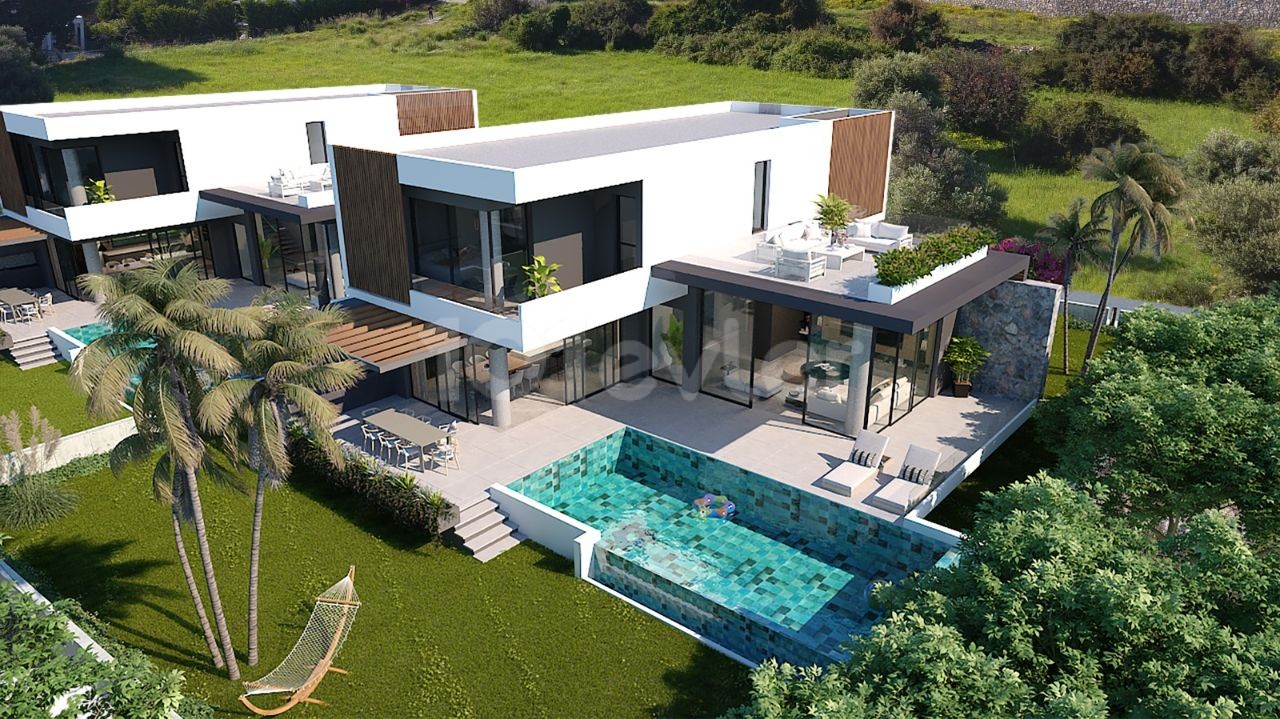 MODERN 4 + 1 VILLAS FOR SALE IN THE RING ROAD EDREMIT AREA! ** 