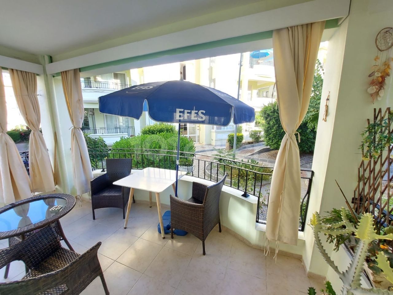 3 + 1 GROUND FLOOR APARTMENT FOR SALE IN ALSANCAK WITH POOL! ** 