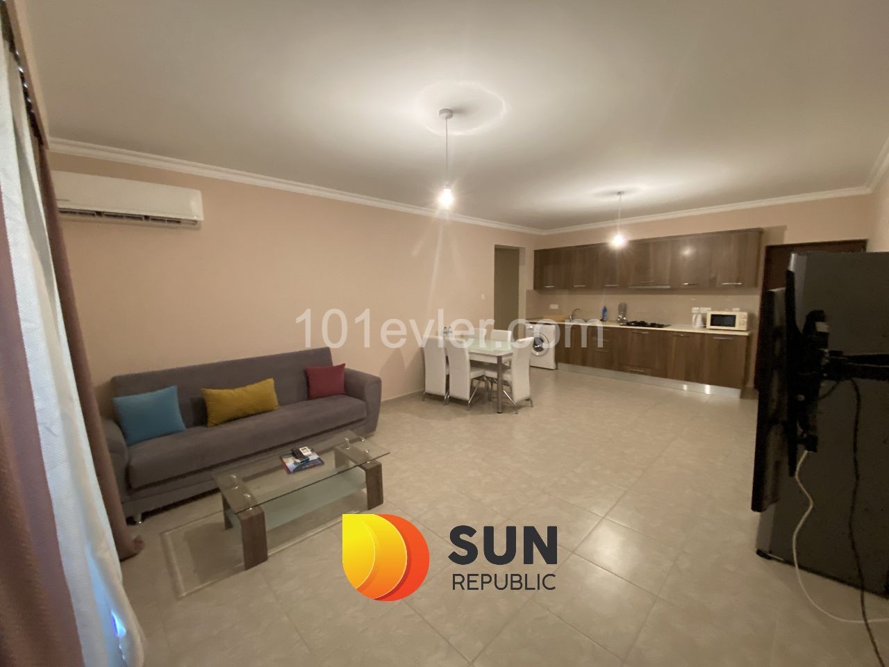 İskele Royal Sun'da Kiralık 1+1 Daire