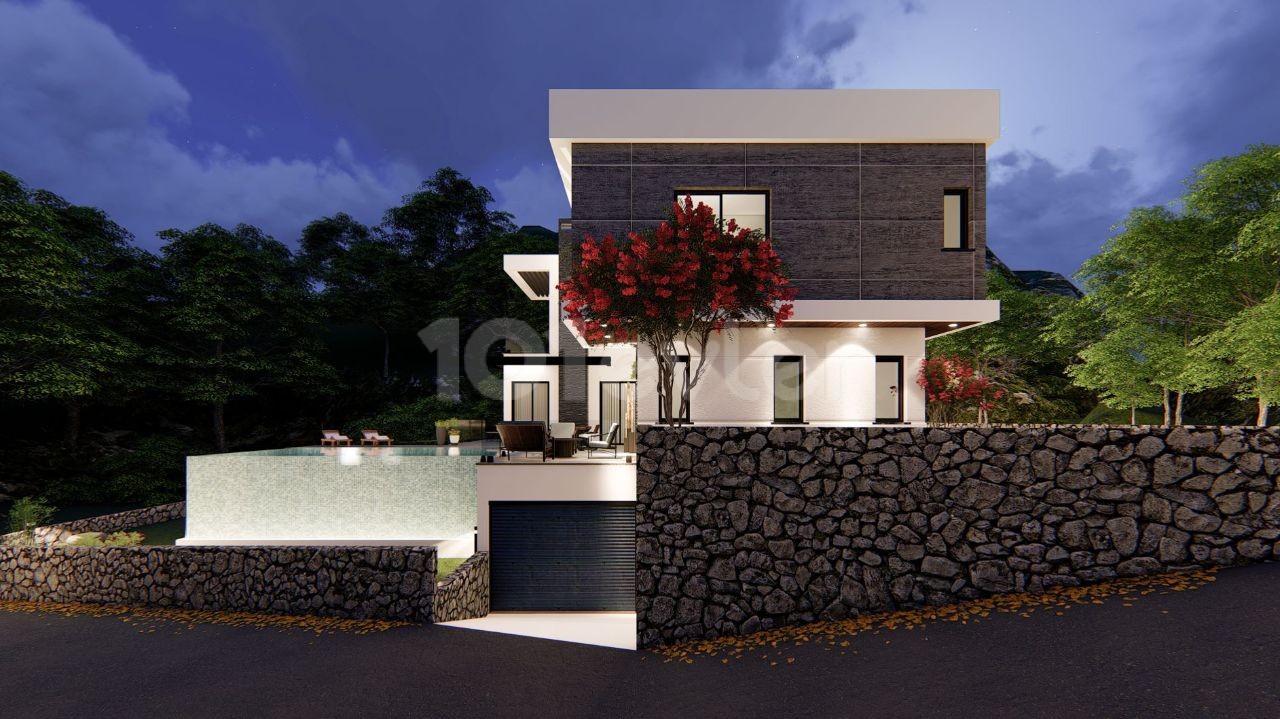 4+1 Luxury Villas for sale in Karmi, Kyrenia