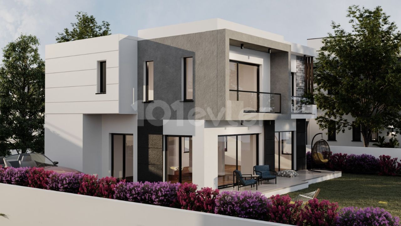 3+1 Maisonette- und Triblex-Villen zum Verkauf in Girne, Alsancak