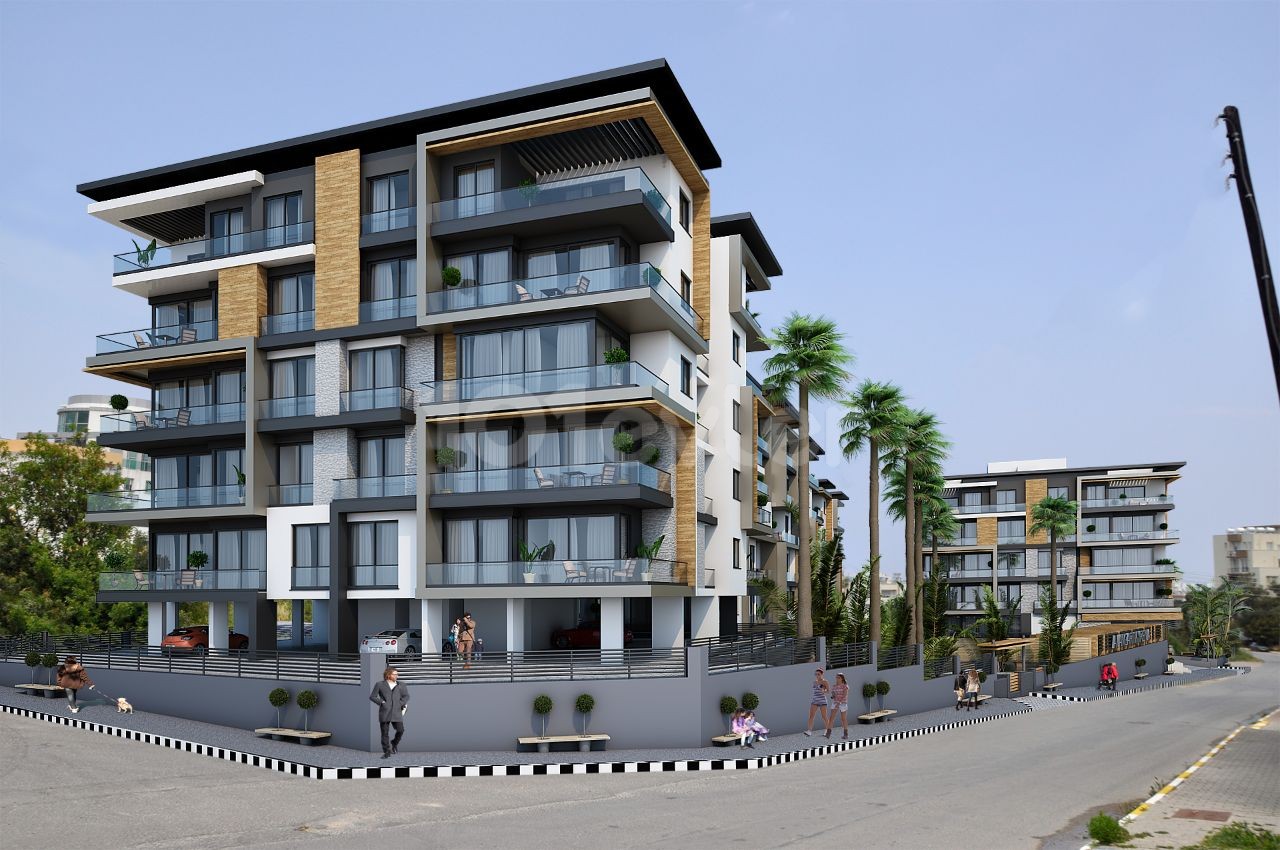 Limited number of 1+1 - 2+1 and penthouses for sale in Kyrenia Center  