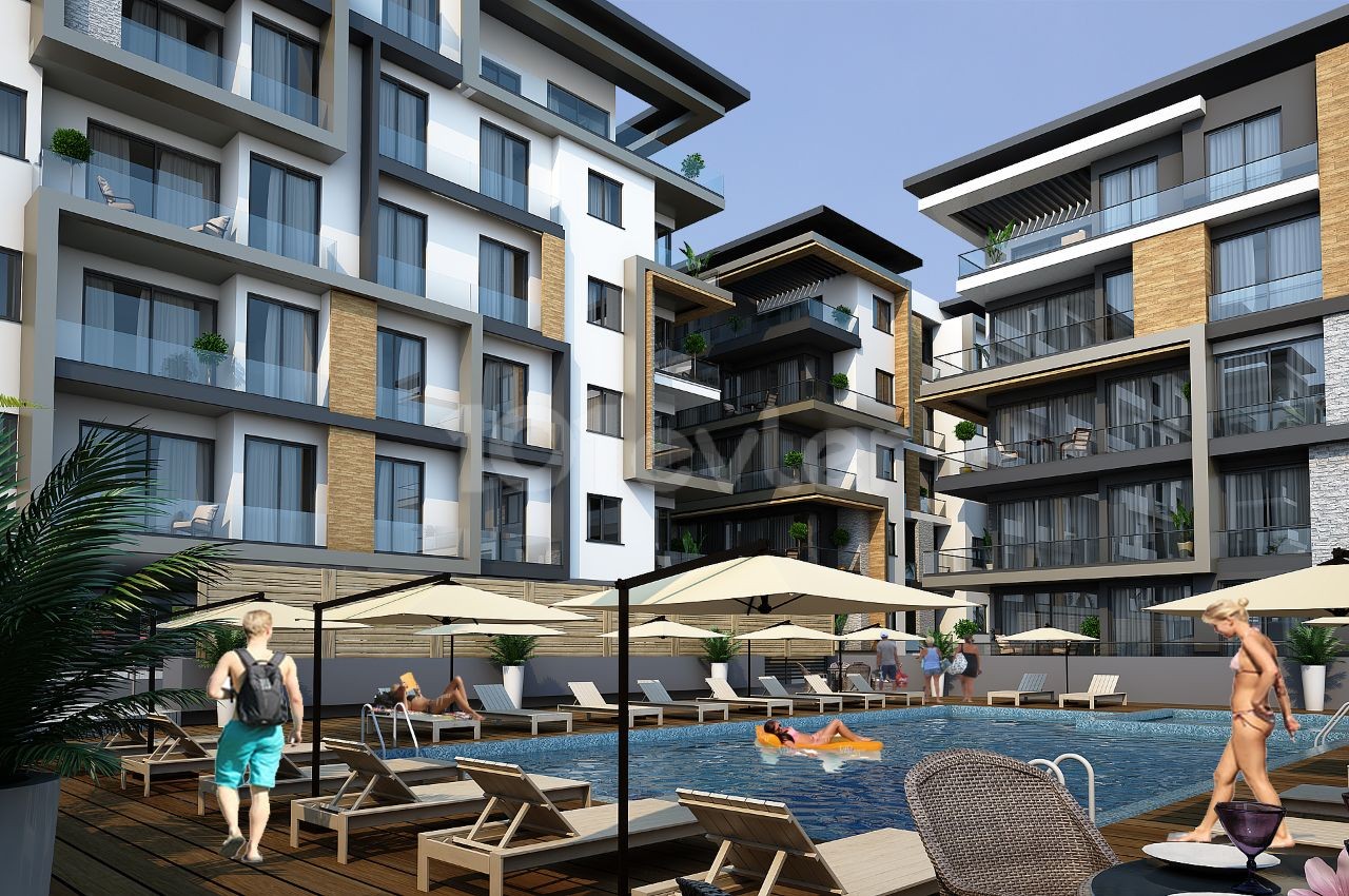 Limited number of 1+1 - 2+1 and penthouses for sale in Kyrenia Center  