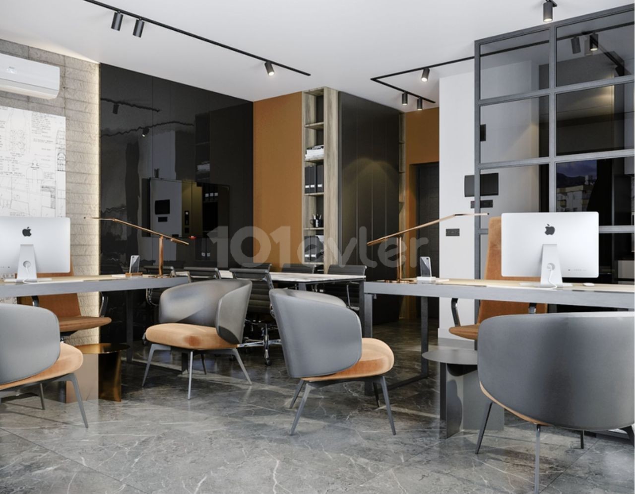 2+1 Modern Stylish Offices For Sale In The Center Of Kyrenia