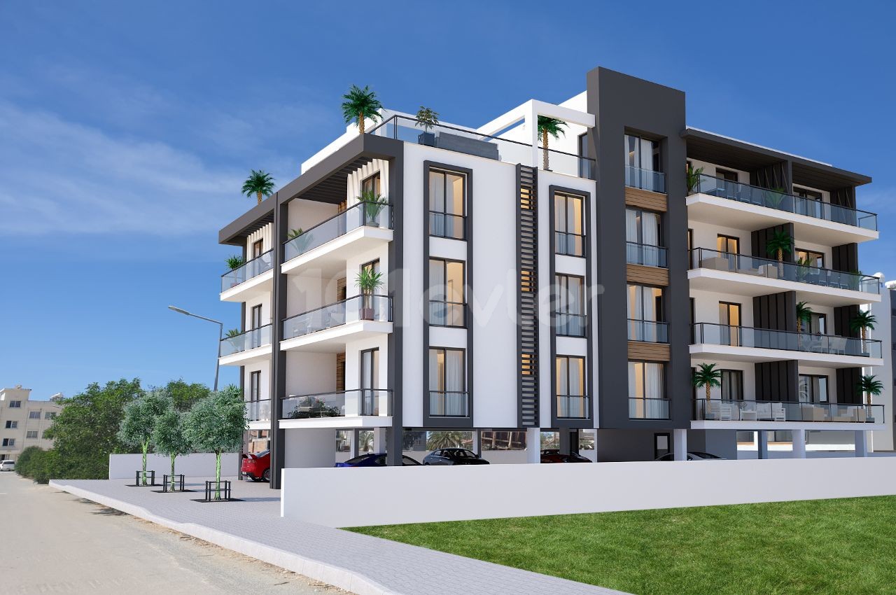 2+1 flats and 2+1 penthouse for sale in Kaymakli, Nicosia