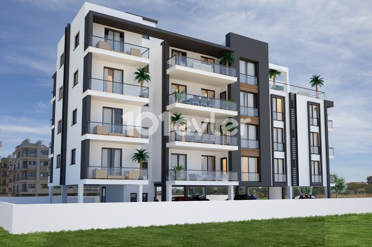 2+1 Wohnungen und 2+1 Penthouse zum Verkauf in Kaymakli, Nikosia