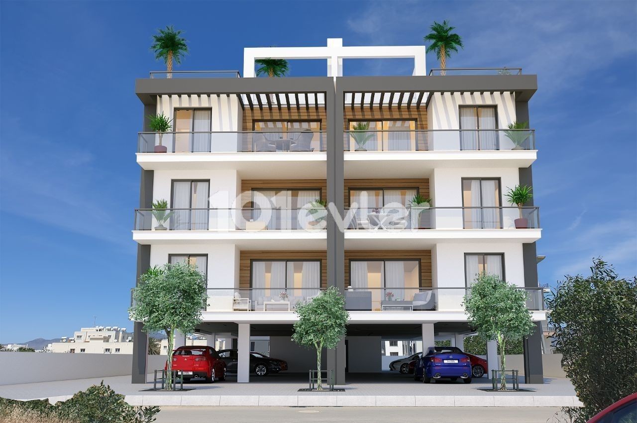 2+1 flats and 2+1 penthouse for sale in Kaymakli, Nicosia