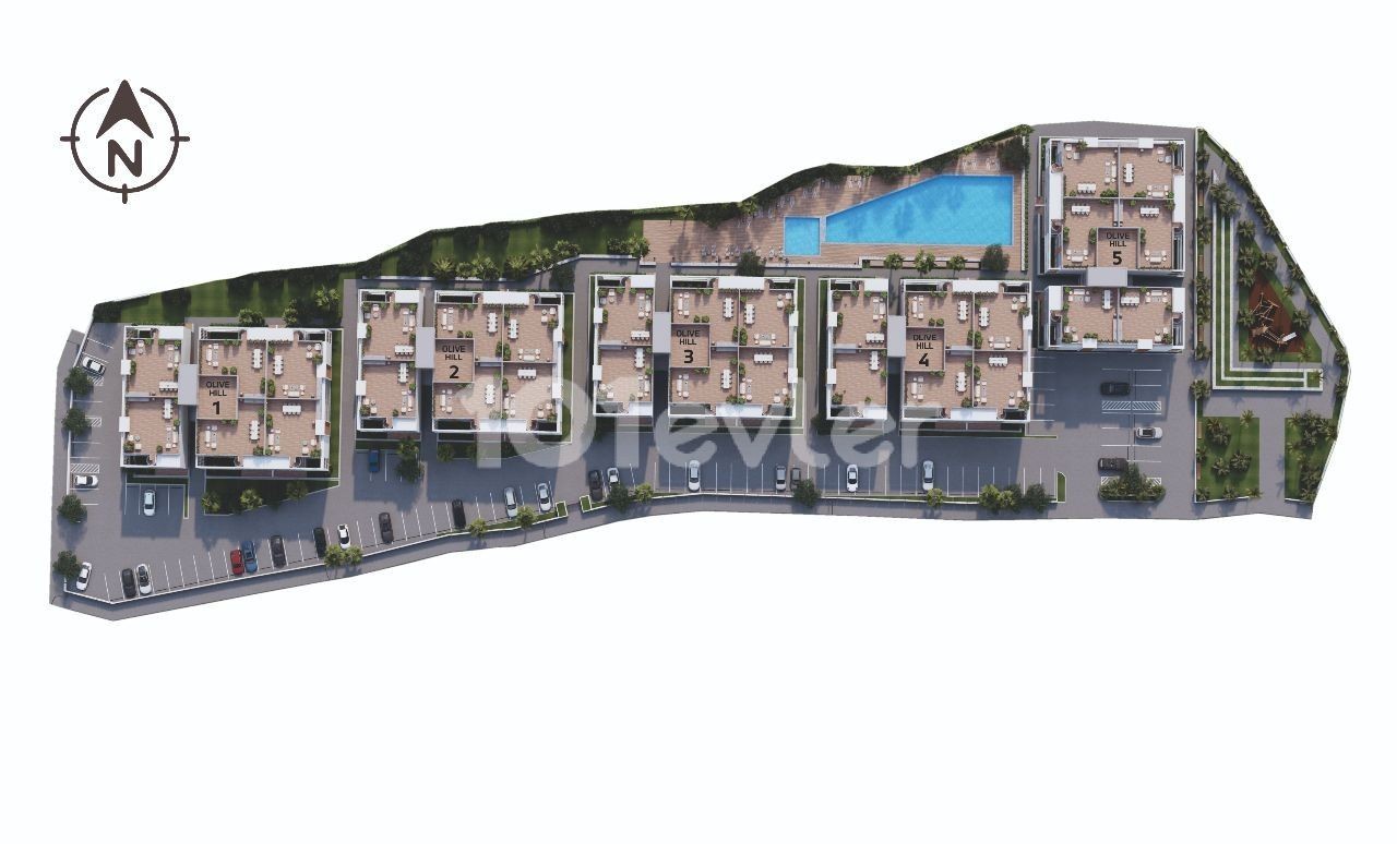 Ультрароскошные и качественные апартаменты в Кирении Алсанджак