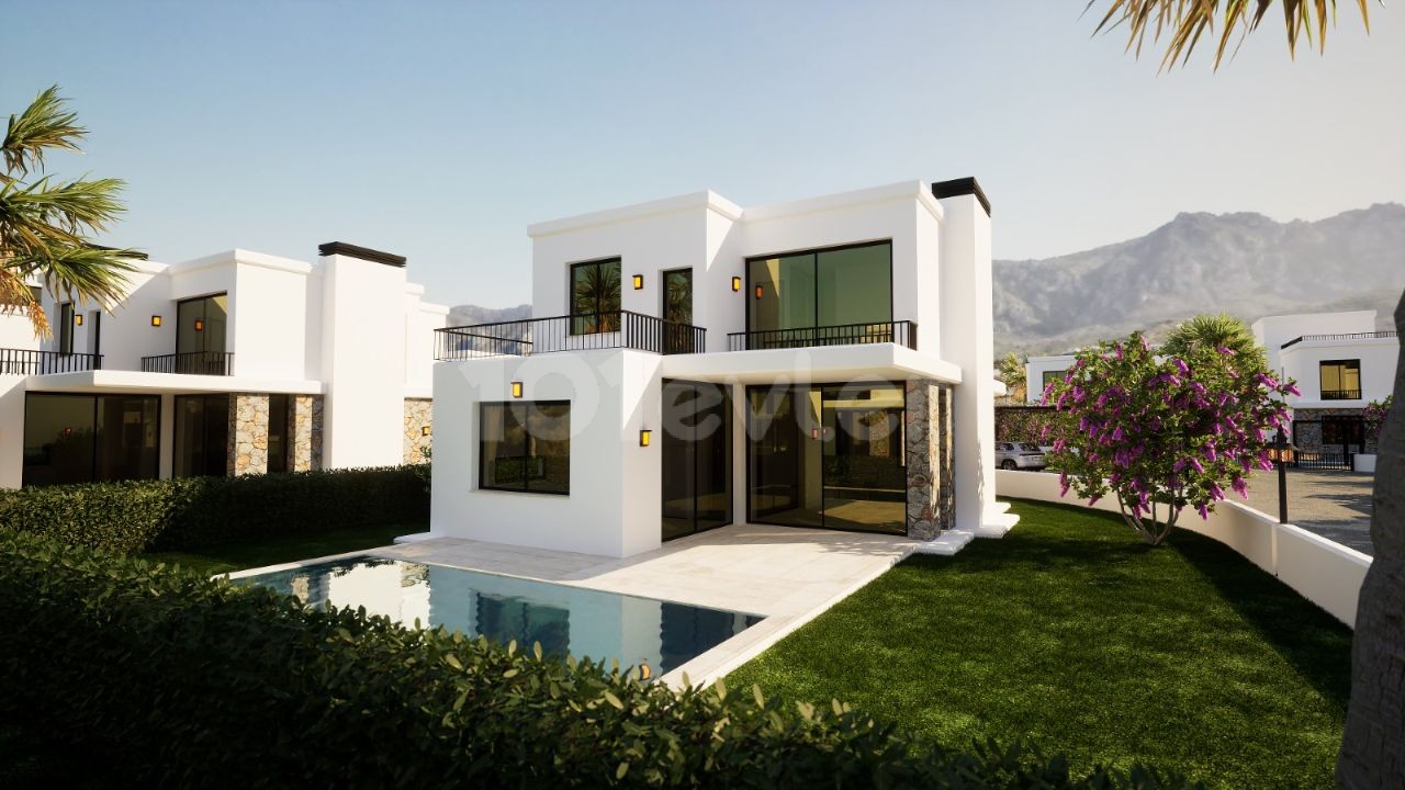 Villas in the Launch Phase in Kyrenia Edremit Region