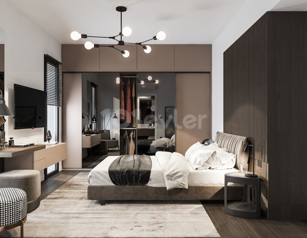 Kyrenia Center Luxury 2+1 Flat for Sale