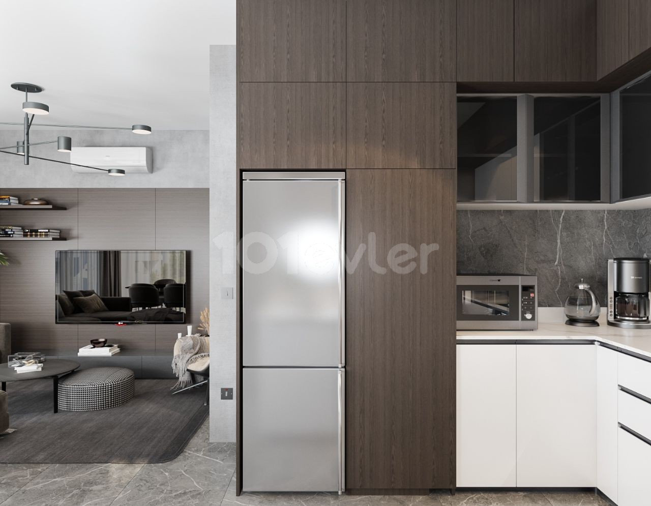 Kyrenia Center Luxury 2+1 Flat for Sale