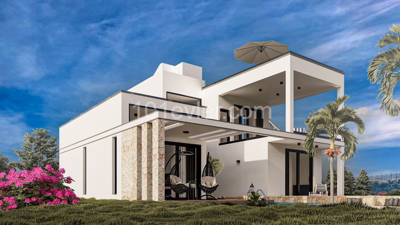 LAST TWO NEW Beautiful Private 3 Bedroom Villa With Pool And Elevated Sea Views   (Off Plan)