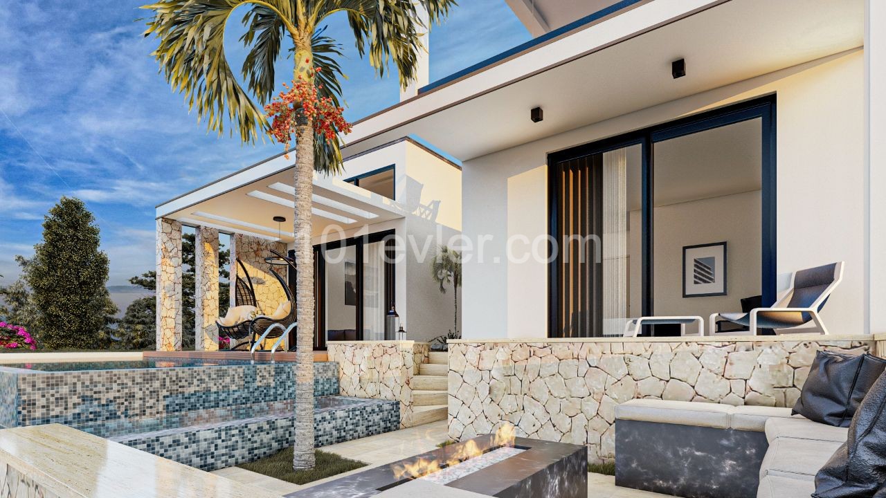 LAST TWO NEW Beautiful Private 3 Bedroom Villa With Pool And Elevated Sea Views   (Off Plan)