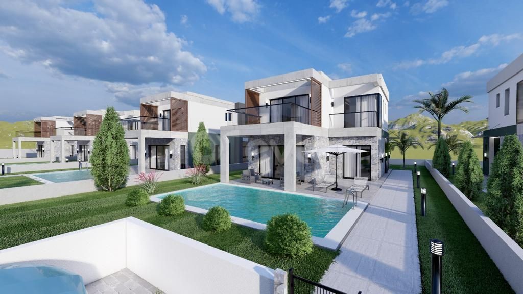 Modern 3 Bed Villas In Catalkoy With Optional Private Pool, Walking Distance From All Amenities   Reference No #5331