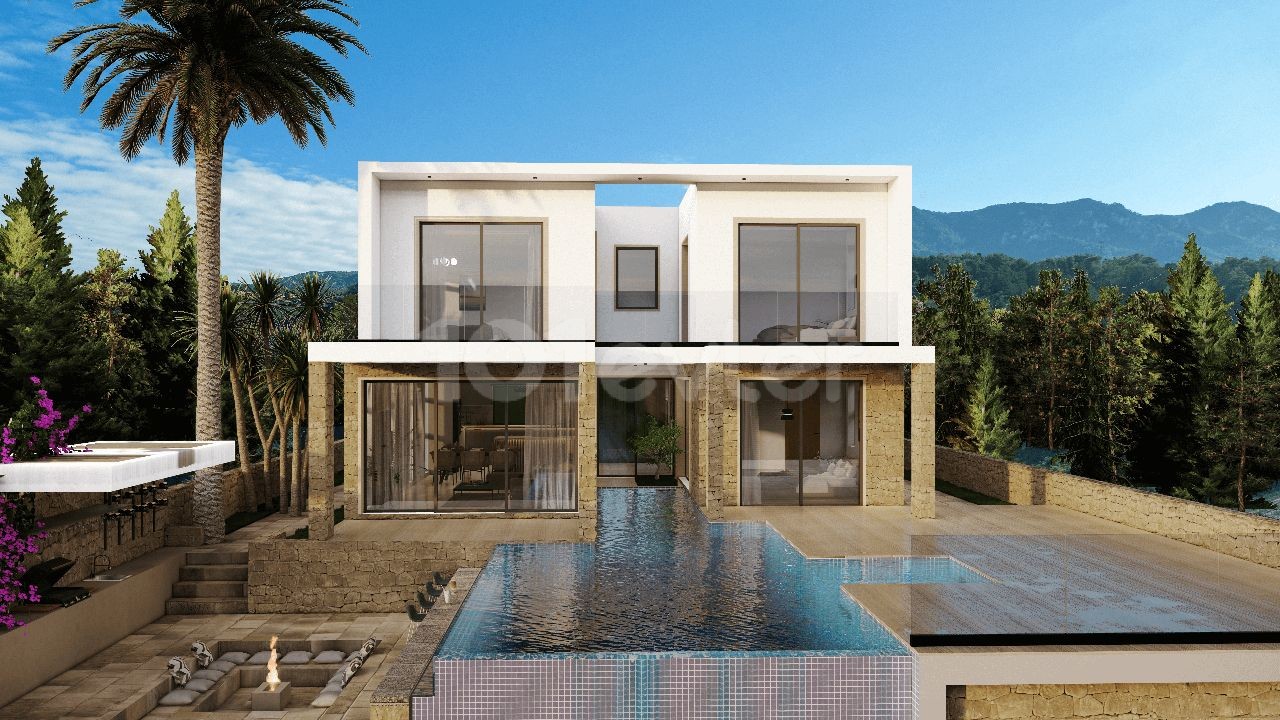 Modern Luxury 4 Bedroom Villas With Sea Views And Private Swimming Pool   