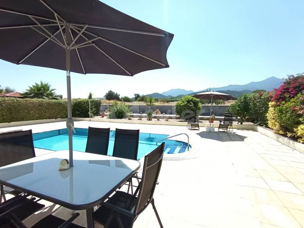 Immaculate 3 Bedroom Villa With Private Pool And Mountain Views In Tatlisu