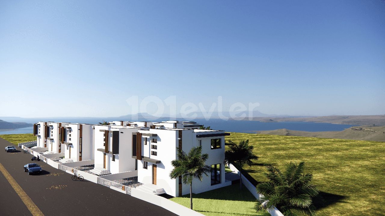 Modern 3 Bedroom Villas Close To The Sea With Private Swimming Pool In Esentepe