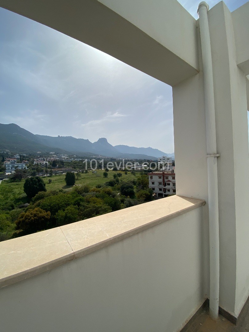 3+1 FURNISHED PENTHOUSE IN GREENERY WITH SEA AND MOUNTAIN VIEW 