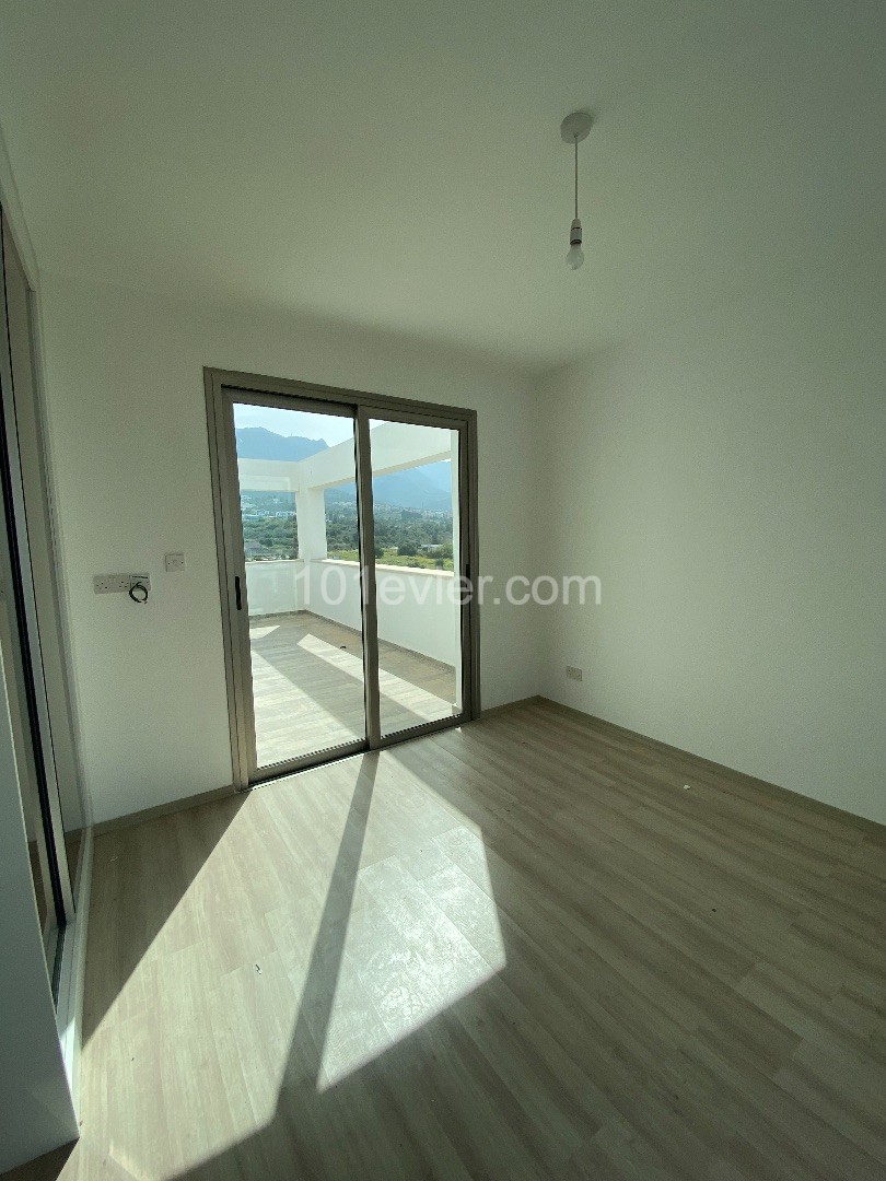 3+1 FURNISHED PENTHOUSE IN GREENERY WITH SEA AND MOUNTAIN VIEW 