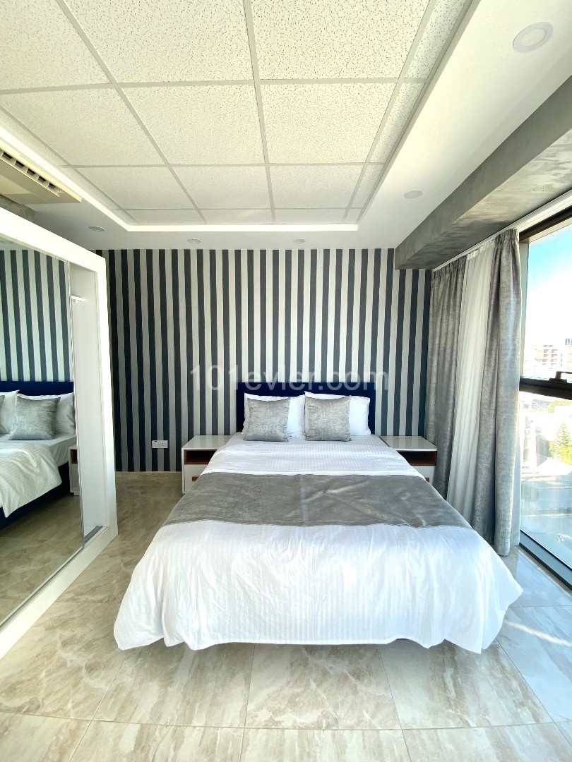 NULL 2+1 WOHNUNG IM NEUEN HAFEN LLOGARA SEA VIEW LLOGARA SUITE SCHLAFZIMMER ** 