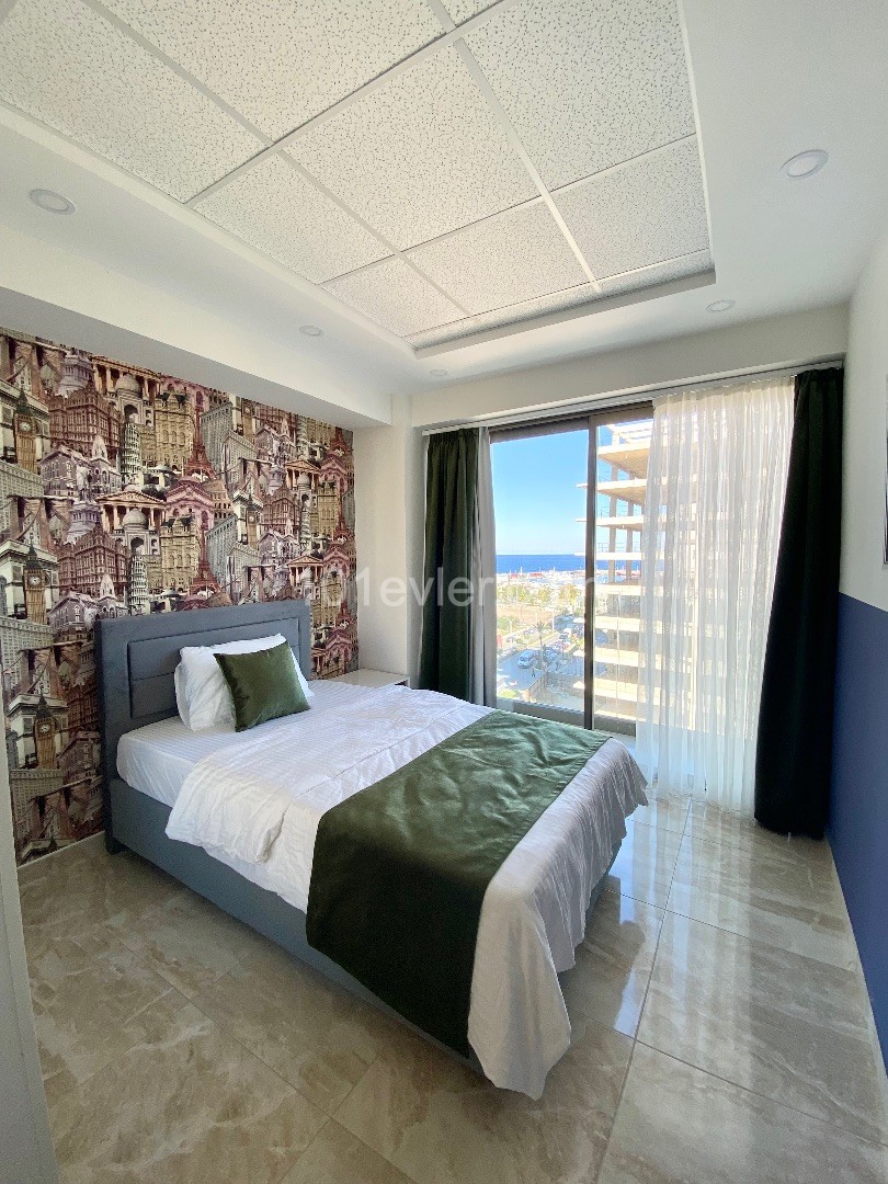 LUX 2+1 FLAT IN NEW HARBOUR ✔️SEA VIEW ✔️EN SUIT BEDROOM