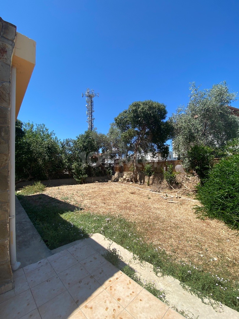 3+1 VILLA WITH GARDEN ✔️BARBECUE ✔️FIRE PLACE ✔️CLOSE TO MAIN ROAD 